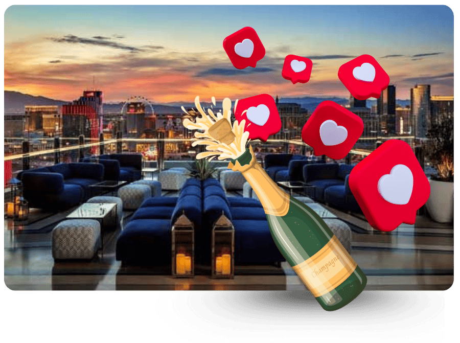 Skyfall Lounge, W Las Vegas